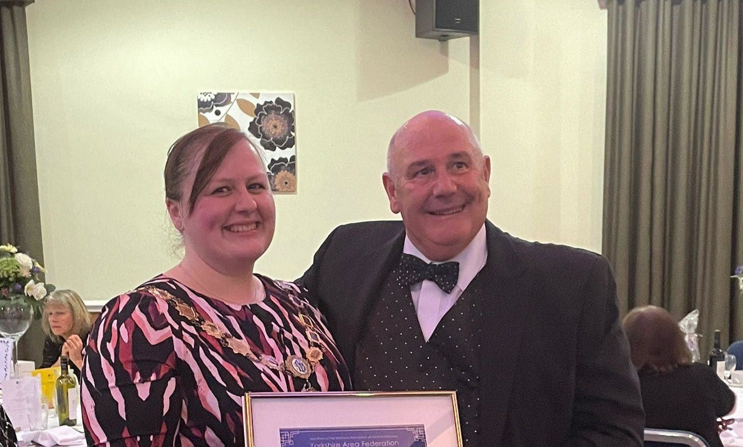 NAFD Yorkshire presidential chain stays within Funeral Partners