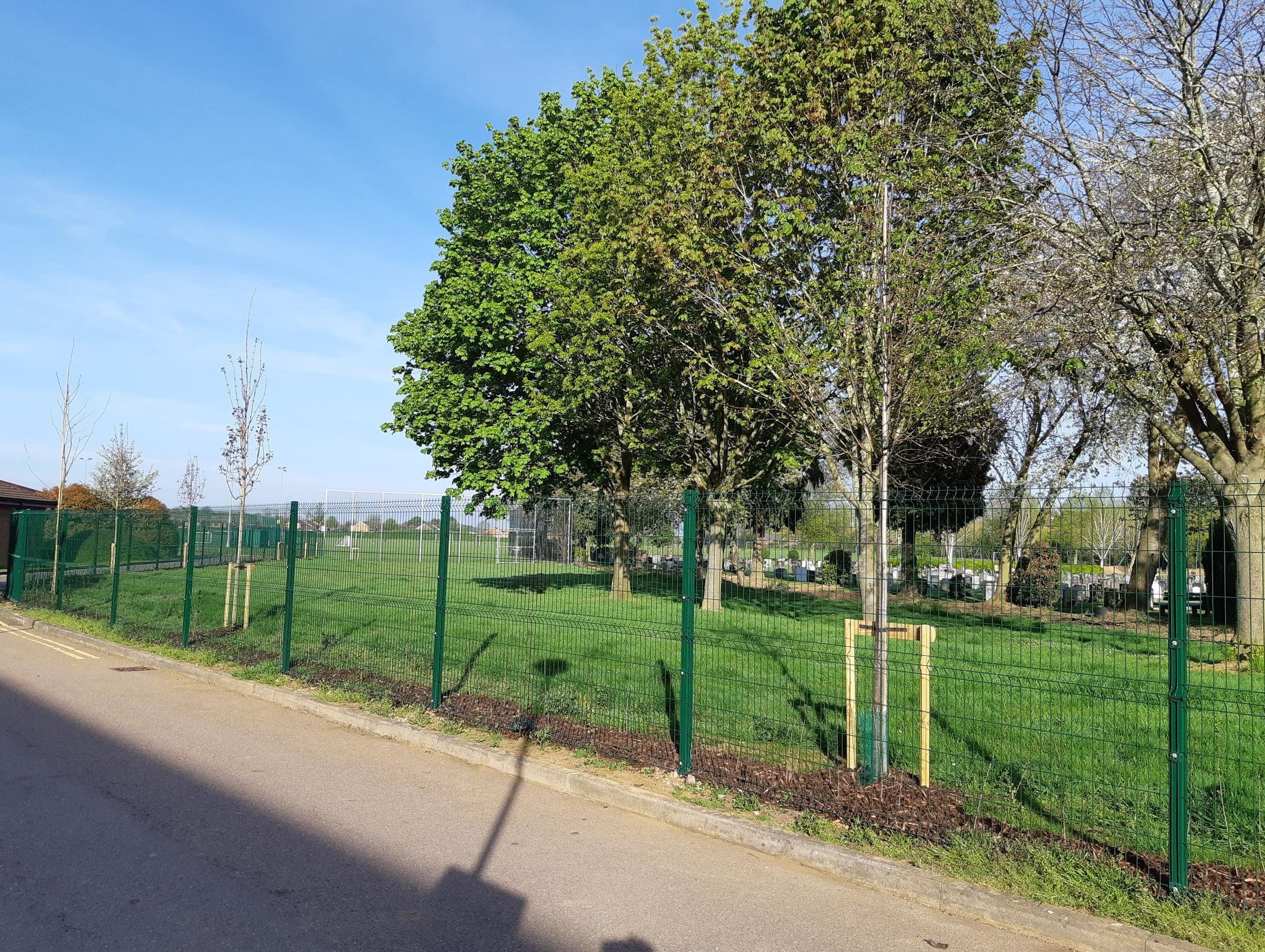 Harborough District Council completes cemetery extension