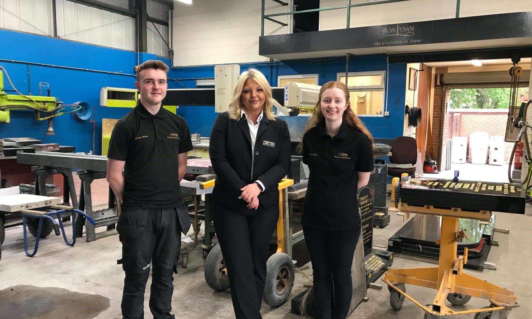 A.W. Lymn praises trainee exam success