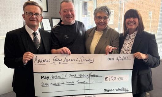 Andrew Grey Funeral Directors funds two local community groups