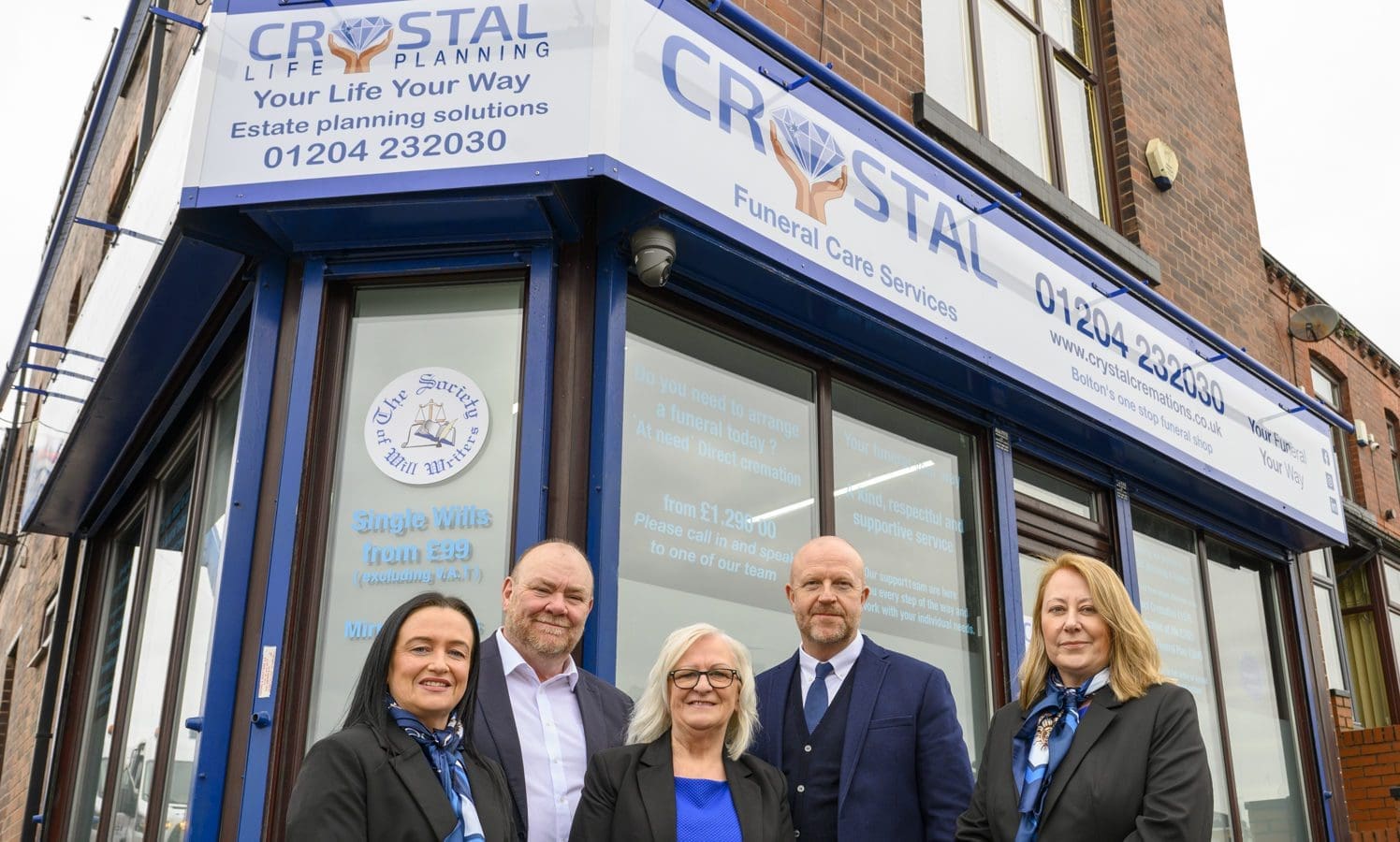 Crystal Cremations opens first funeral shop