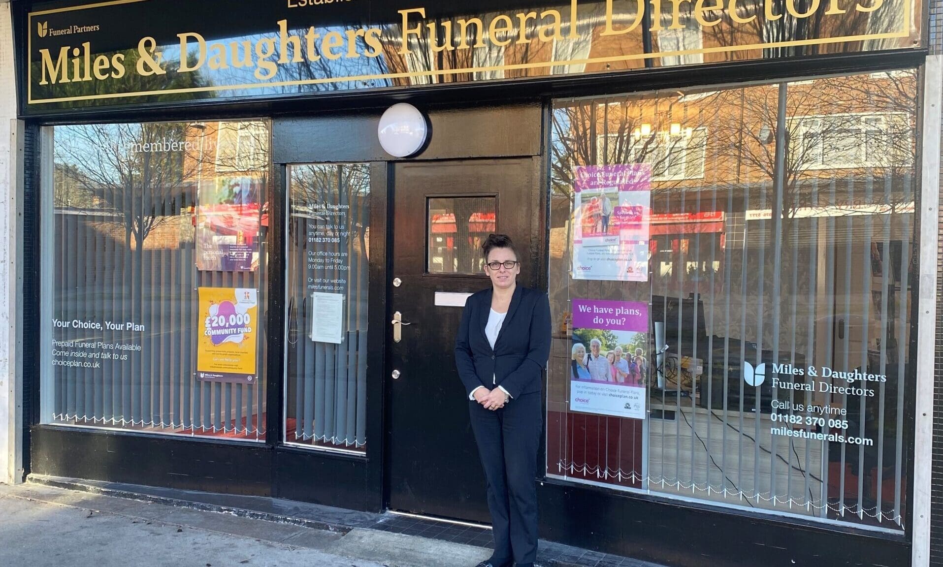 Miles and Daughters welcomes new funeral arranger