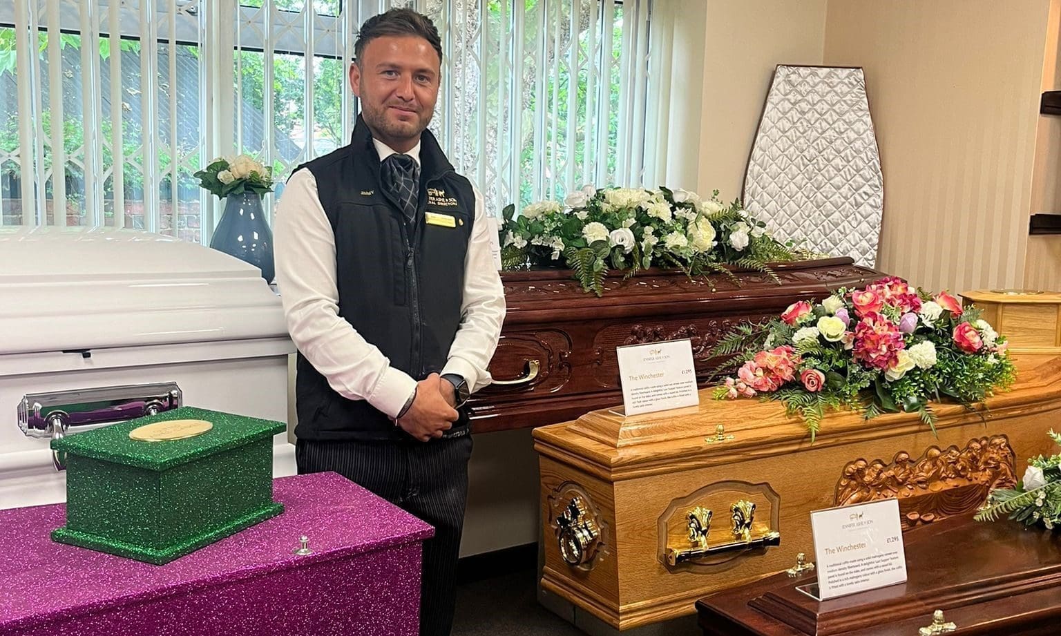 Jennifer Ashe and Son sees surge in unique funerals