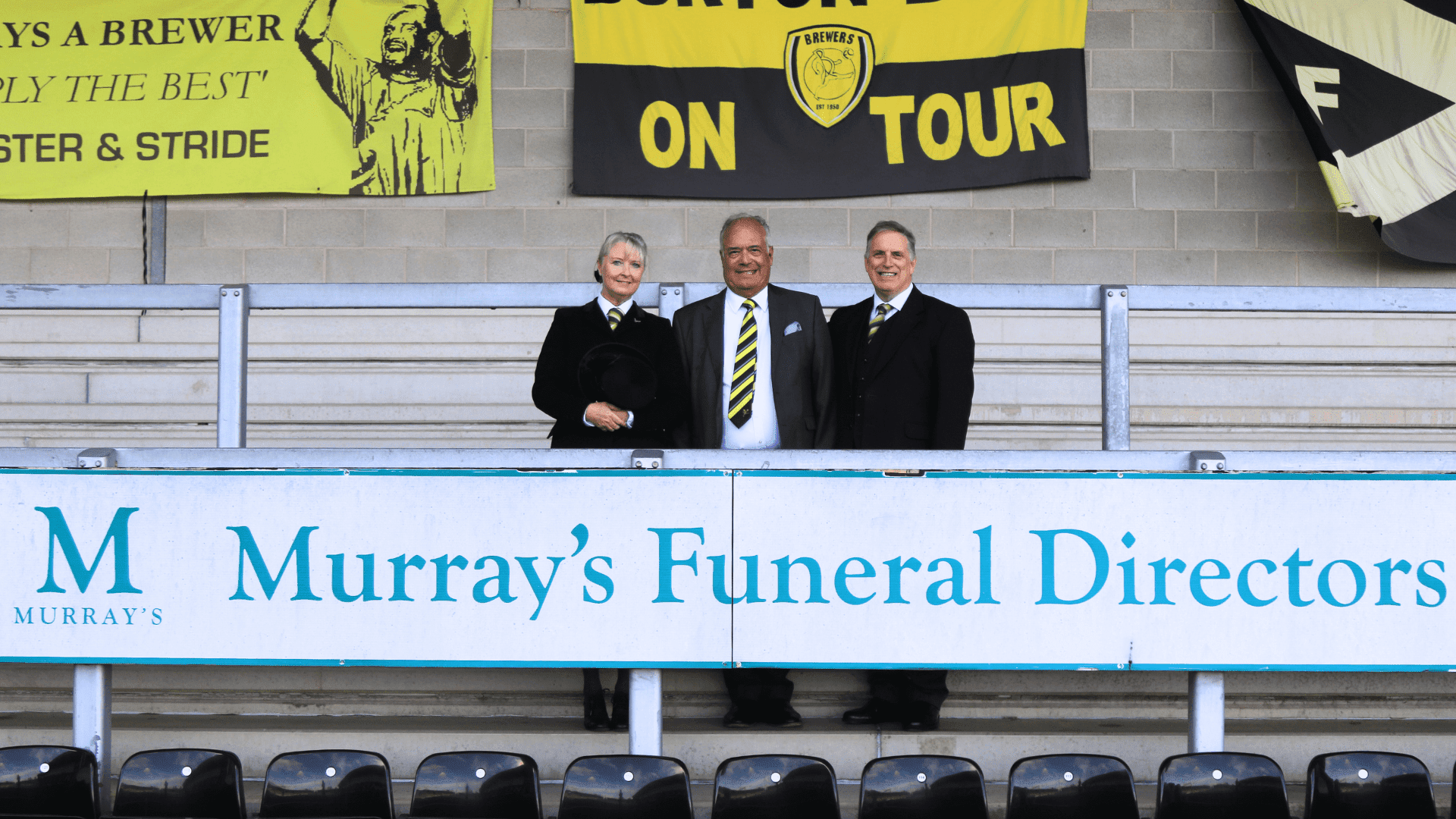 Murray’s Funeral Directors renews Burton Albion FC sponsorship