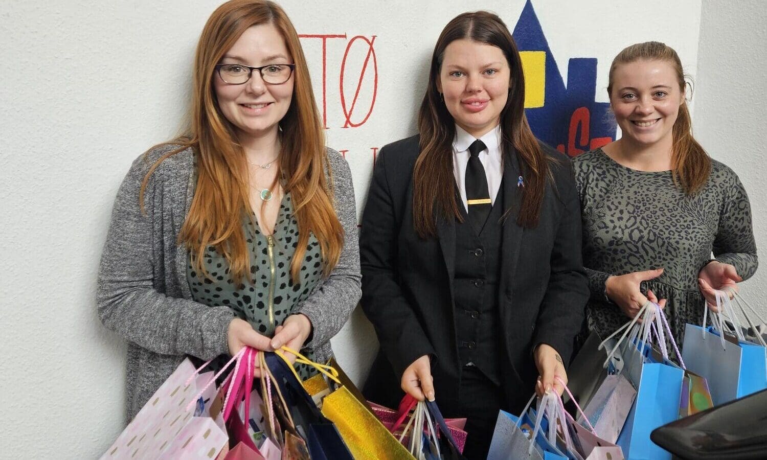 W. Storey donates care packages to aid the homeless