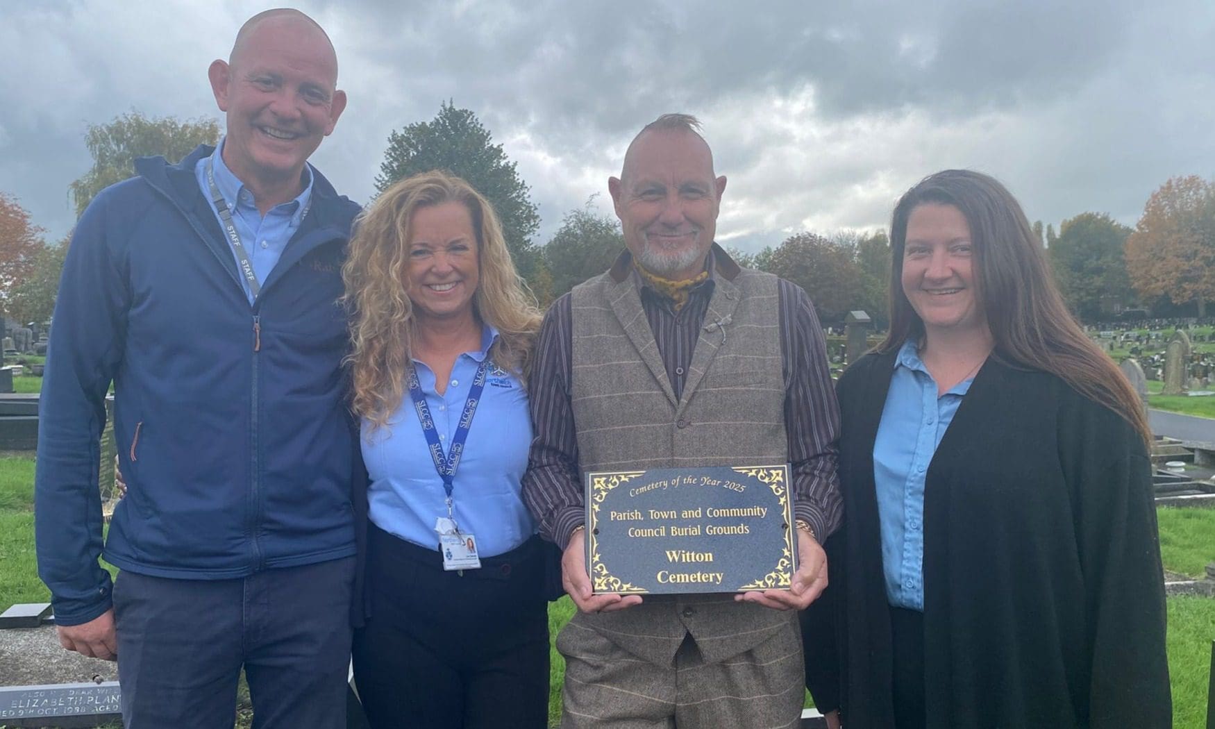 Witton Cemetery wins gold at national Cemetery of the Year Awards