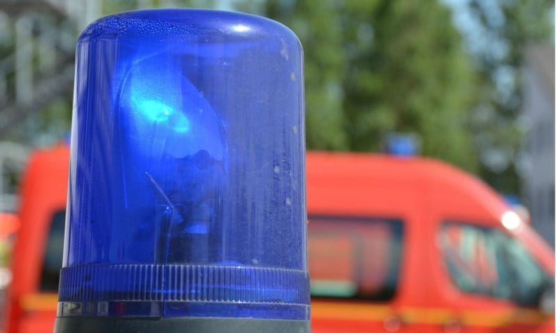 Car smashed into funeral directors