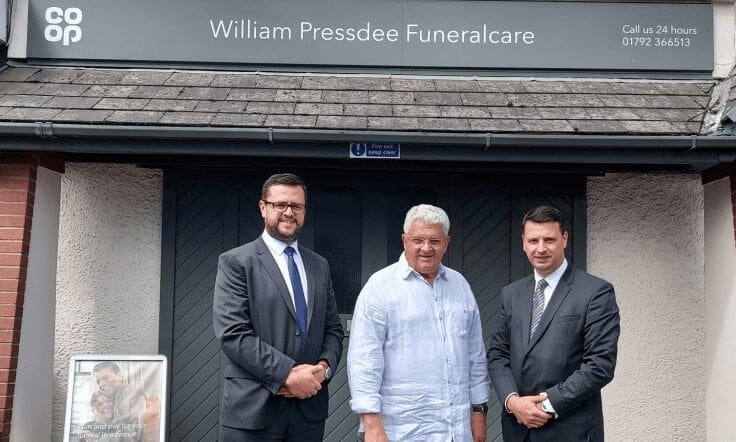 Swansea brothers continue father’s legacy in funeralcare