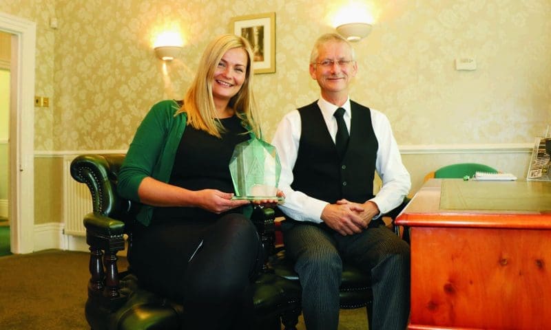 Prestigious award given to funeral director