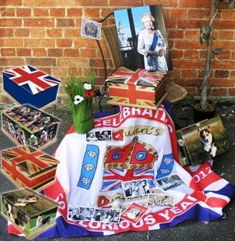 Diamond Jubilee windows for patriotic FDs
