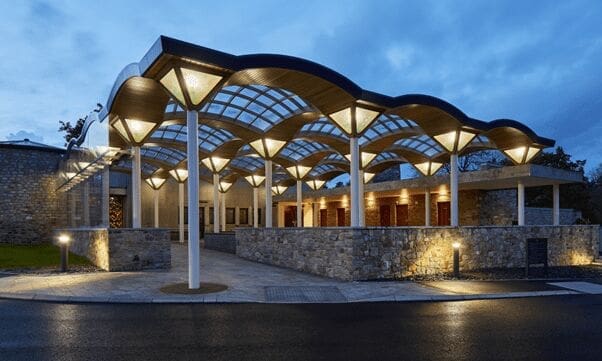Coychurch Crematorium completes flower court in £1.2m refurb