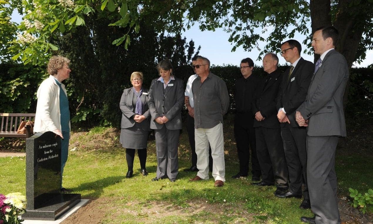 Memorial service held for bodies found in pub crypt