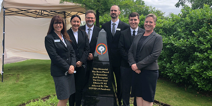 Woollensbrook Cemetery and Crematorium opens Covid-19 memorial